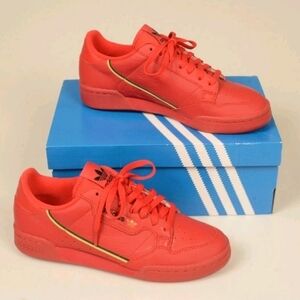 Adidas‎ Continental 80 sneakers 'Scarlet Red Gold Black